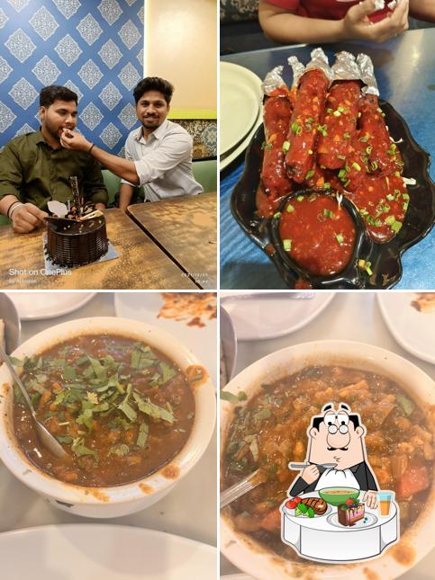 Hot and sour soup at Shree Guru Kripa Restaurant