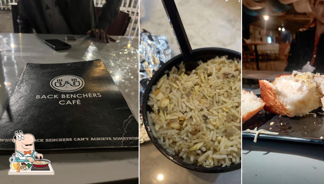 Fried rice at Back Benchers Cafe