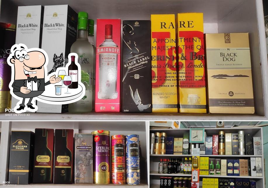 Brahmaputra wine shop, udalguri serves alcohol