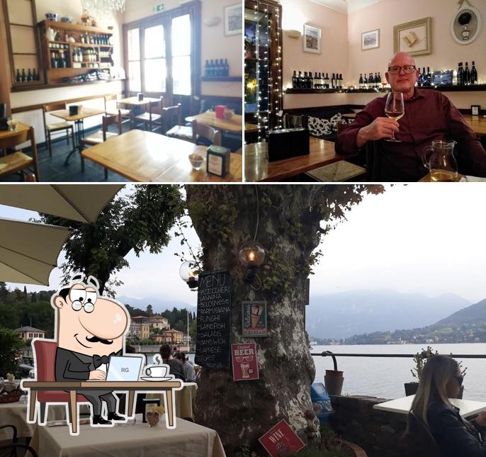 Gli interni di Bar Roma