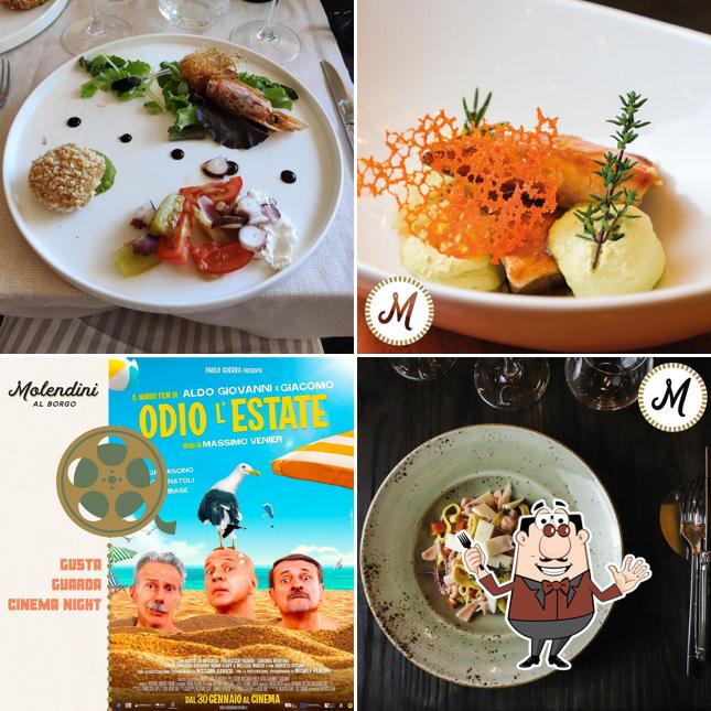 Cibo al Molendini al Borgo