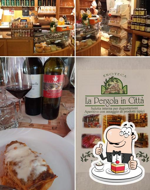 Enoteca La Pergola In Città offre un'ampia selezione di dolci