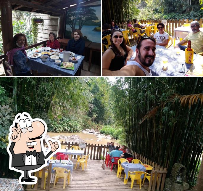 Veja imagens do interior do Riacho Doce Restaurante