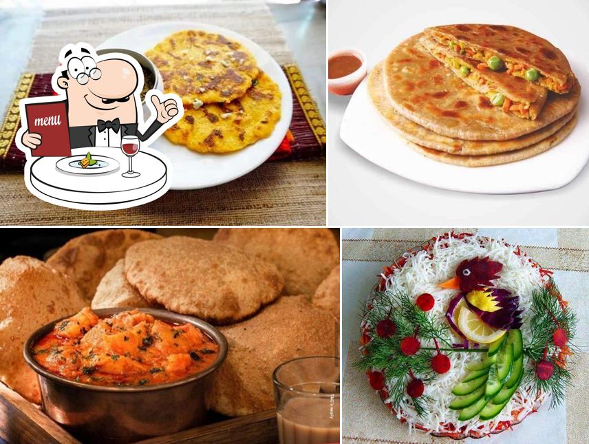 Food at Prajapati Paratha Haush