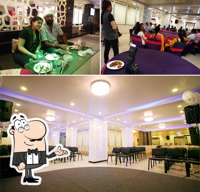 The interior of Colors Restro Lounge