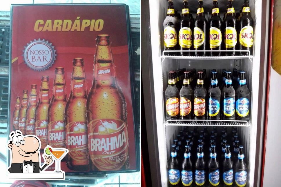 Peça uma bebida do menu