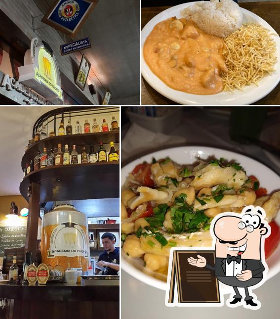 O exterior do Academia do Chopp