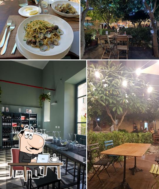 Dai un'occhiata agli interni di Al Fresco giardino, pizza e bistrot