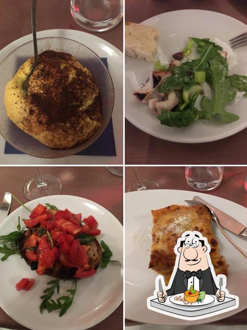 Cibo al ristorante tema