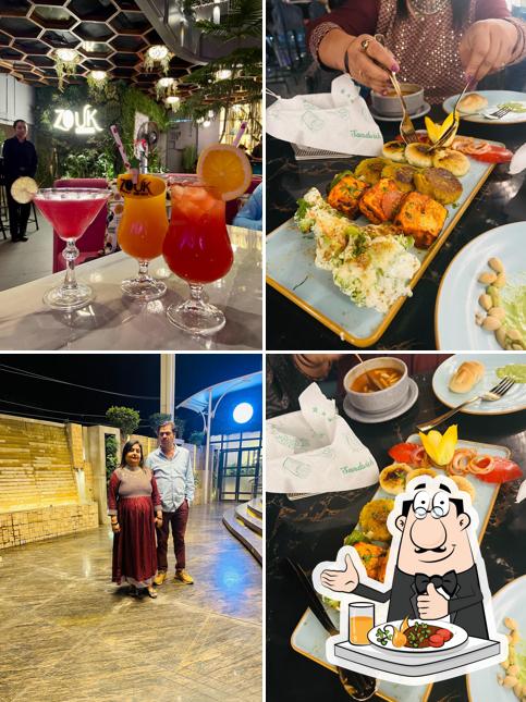 Meals at Zouk Air Bar