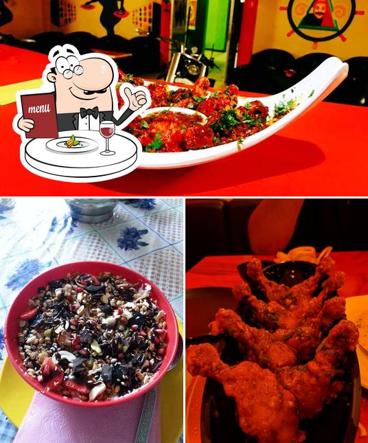 Food at R.R Hotel Bar Non Veg Restaurant and take away pushkar