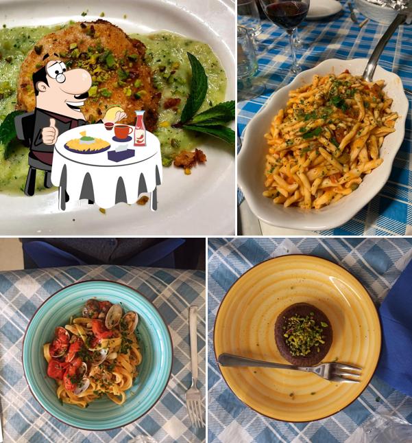 Ordina un hamburger a Trattoria Mediterranea