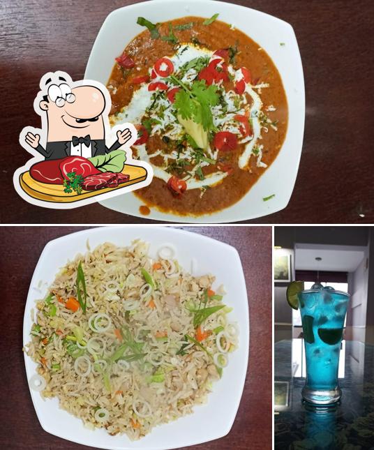 Beef carpaccio at LAAZIZ RESTAURANT & CAFE