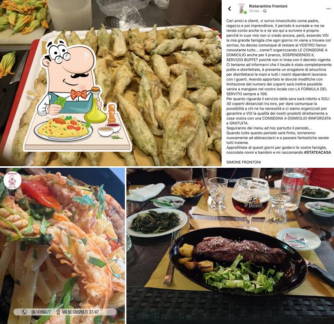 Platti al Ristorantino Frontoni