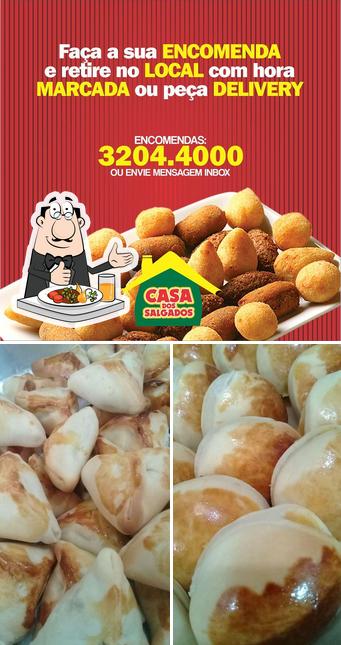 Platos en Casa dos Salgados