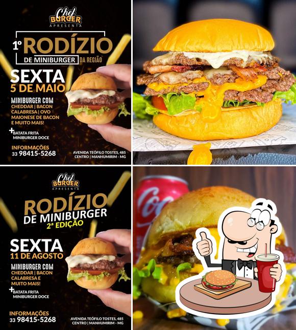 Hambúrguer em Chef Burger