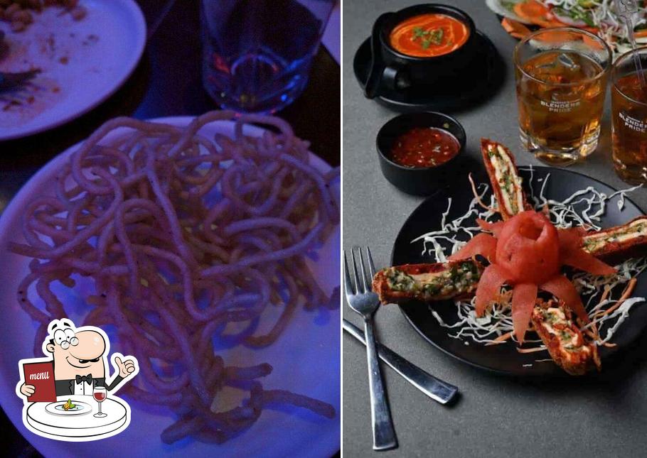 Food at Bottom Sip Bar & Restaurant