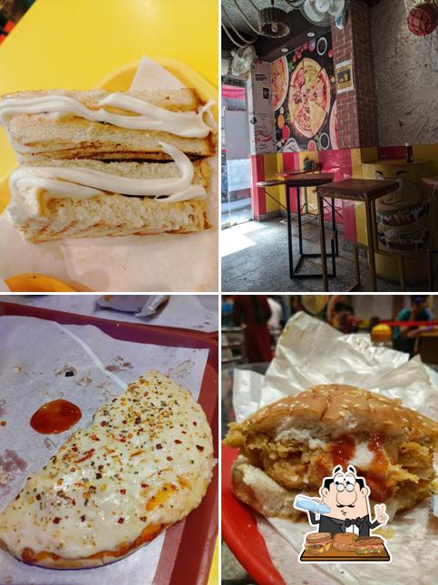 Pick a sandwich at Pizza Fun Zakir Nagar (A unit of Halal Pizza Fun)
