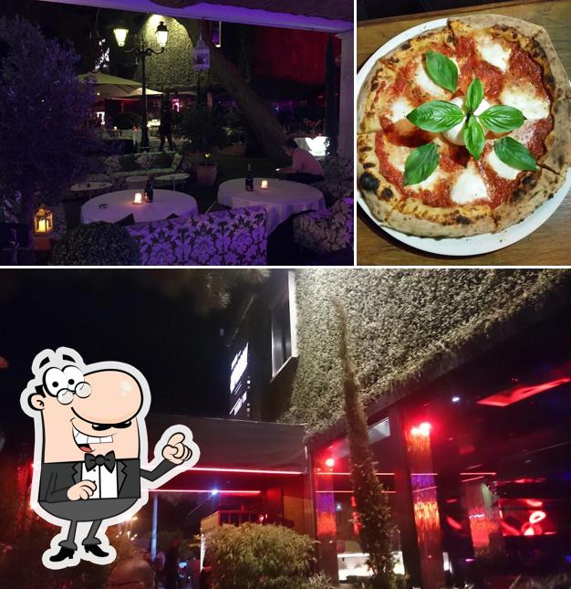 VIP Room se distingue par sa extérieur et pizza