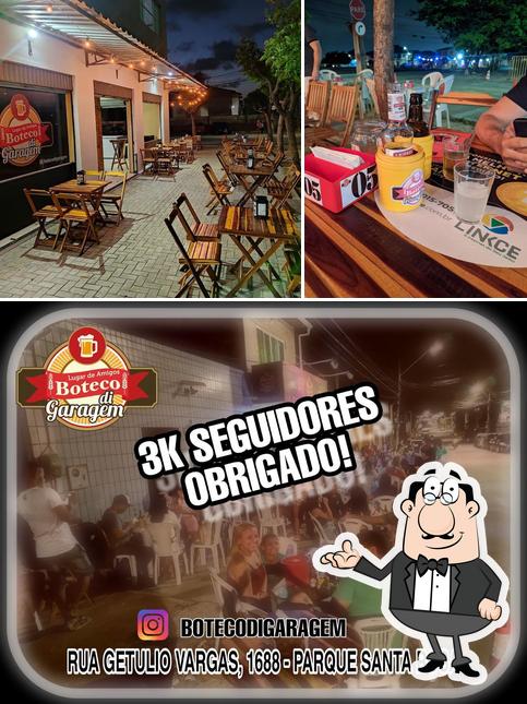 Veja imagens do interior do Boteco Di Garagem