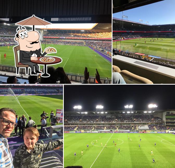 Profitez de la vue extérieure de RSCA VIP Club