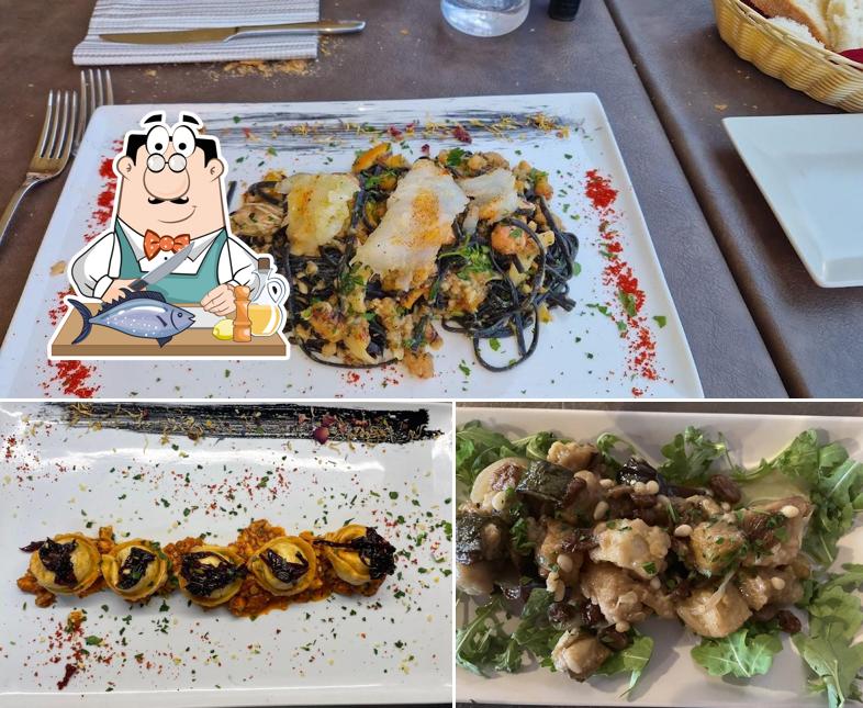 Salmone grigliato al Maremma Meino