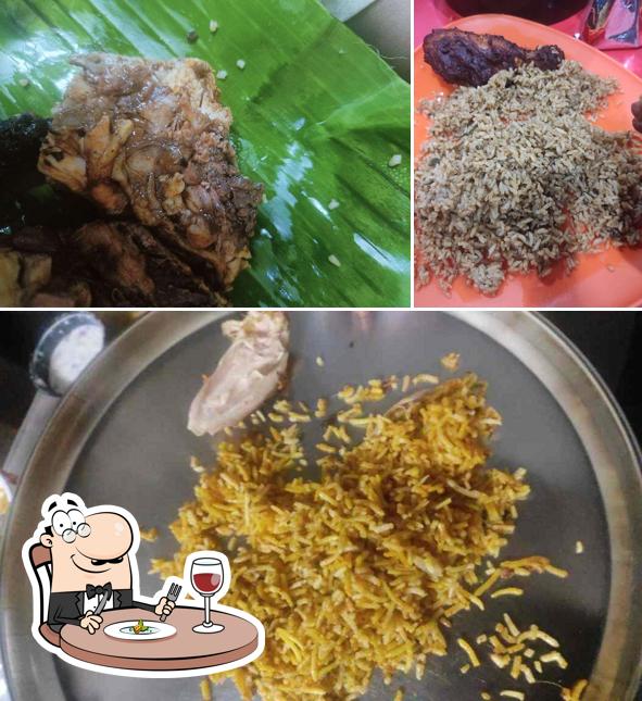 Food at Bigstacks Bucket Biriyani
