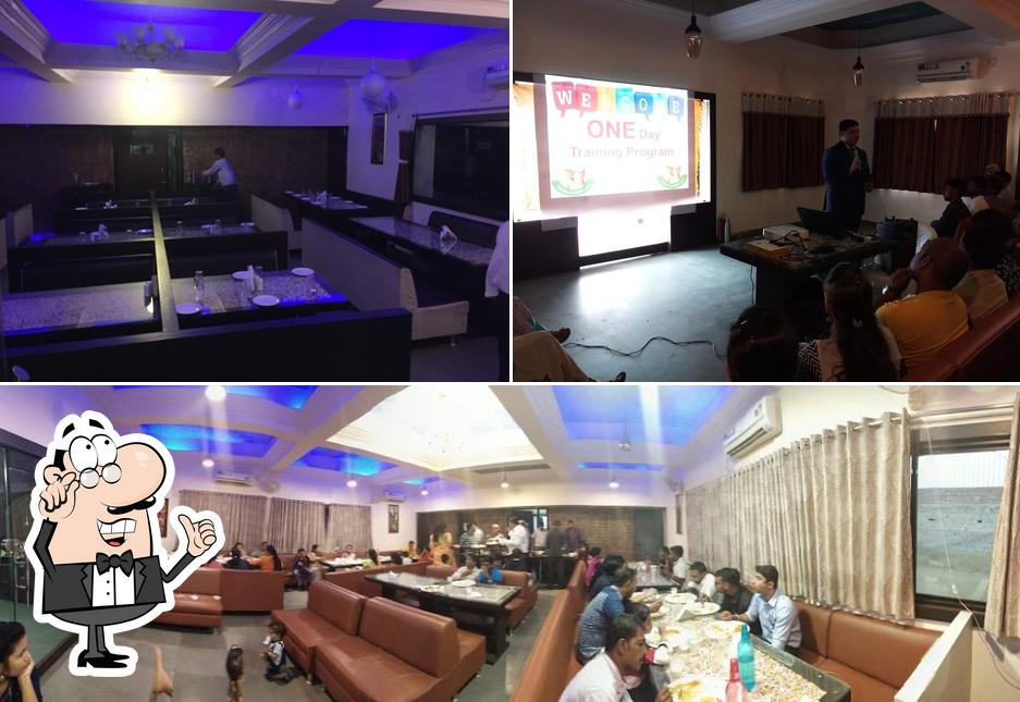 The interior of Hotel Rk Atithi