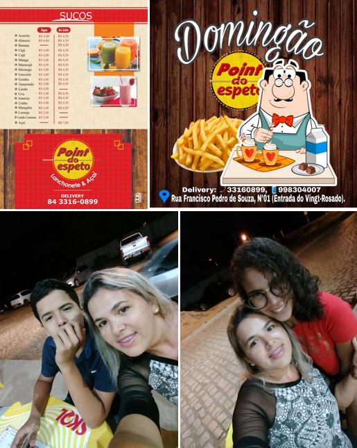 Desfrute de uma bebida no Point do Espeto