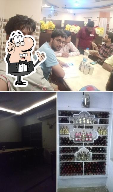 The interior of Abhijith Bar & Restaurent