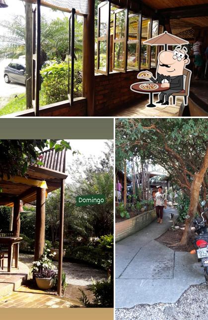 Descubra o exterior do Armazém da Fazenda - Restaurante e Pizzaria