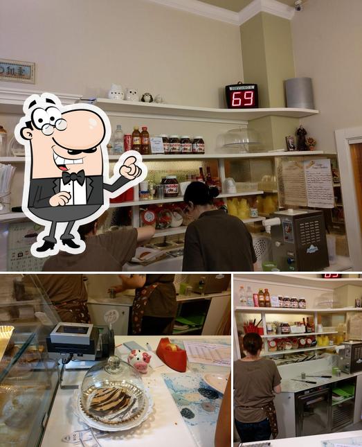 Gli interni di Dolcevoglia cornetteria