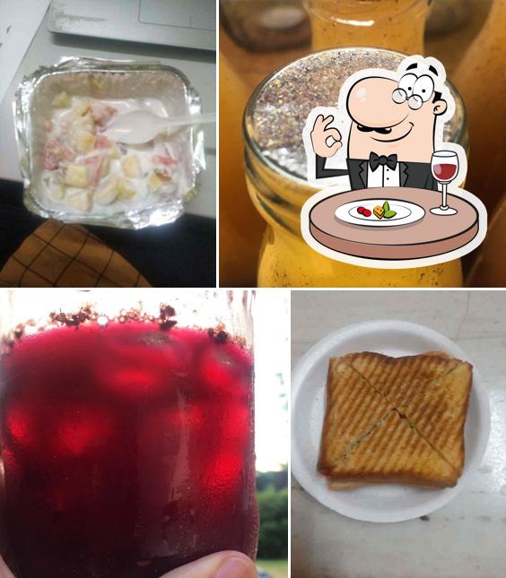 Chocolate mousse at Anand Juice & Chat