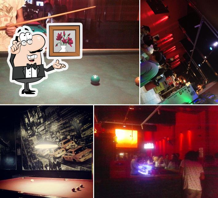 Veja imagens do interior do Augusta 472 Rock Bar