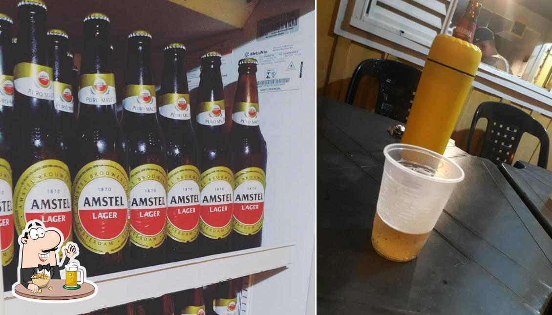Casa Amarela Bar serve uma seleção de cervejas