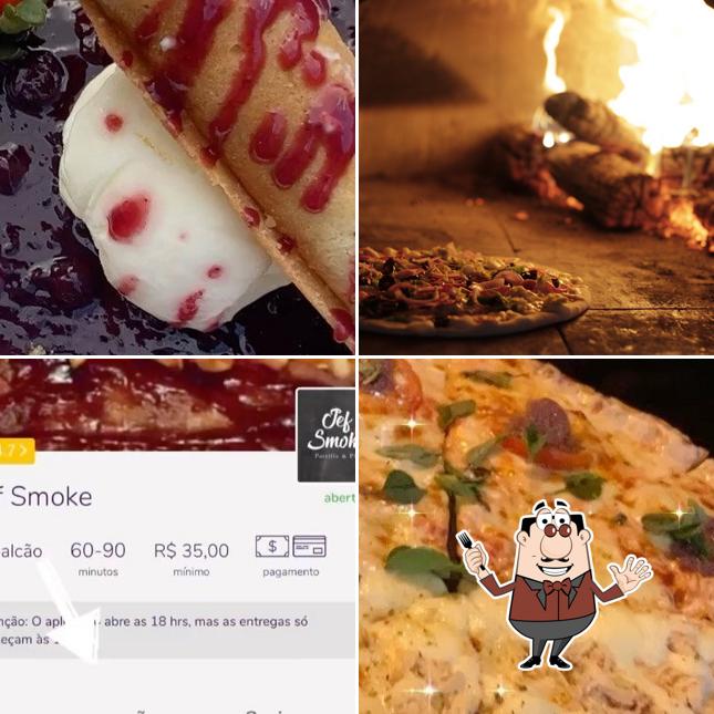 Platos en JEF SMOKE PARRILLA E PIZZARIA