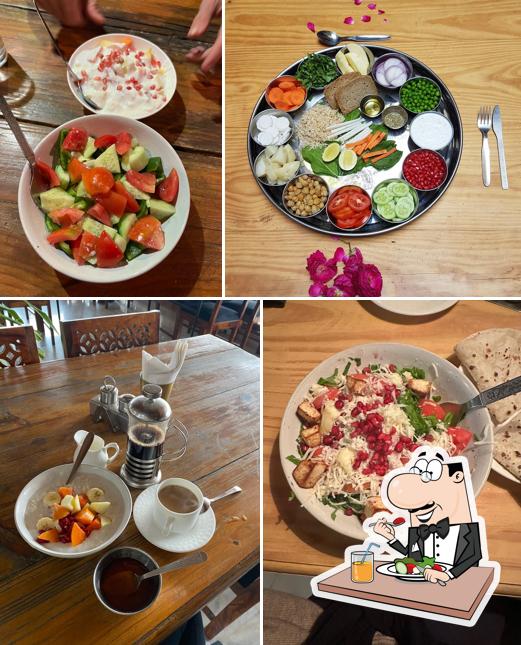 Meals at The Sixth sense (retreat into heaven) the wonderful rooftop restaurant @inn seventh heaven