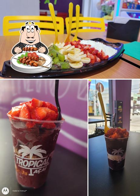 Mousse de chocolate em Tropical Açaí