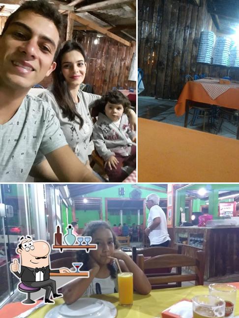 O interior do Pizzaria do Filipe