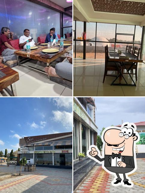 The interior of UDUPI SIRI Multi Cuisine Restaurant & Function Hall