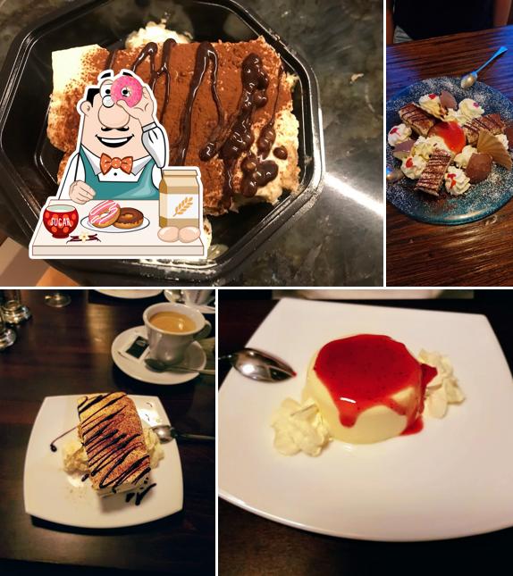 Pizzeria Restaurant Roma offre un nombre de desserts