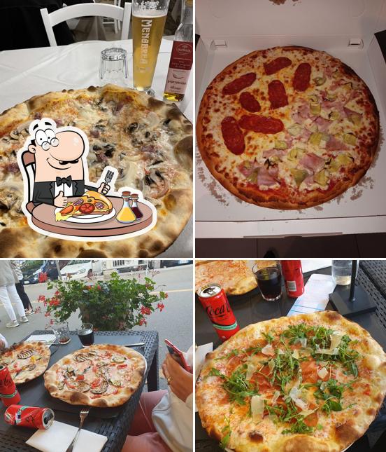A Pizzeria il Moretto A Casa Tua, puoi assaggiare una bella pizza