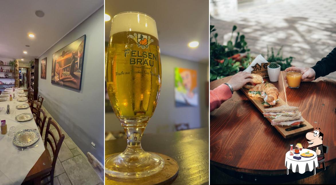 Piatto di formaggi al Bukowski Cafè & Bistrot