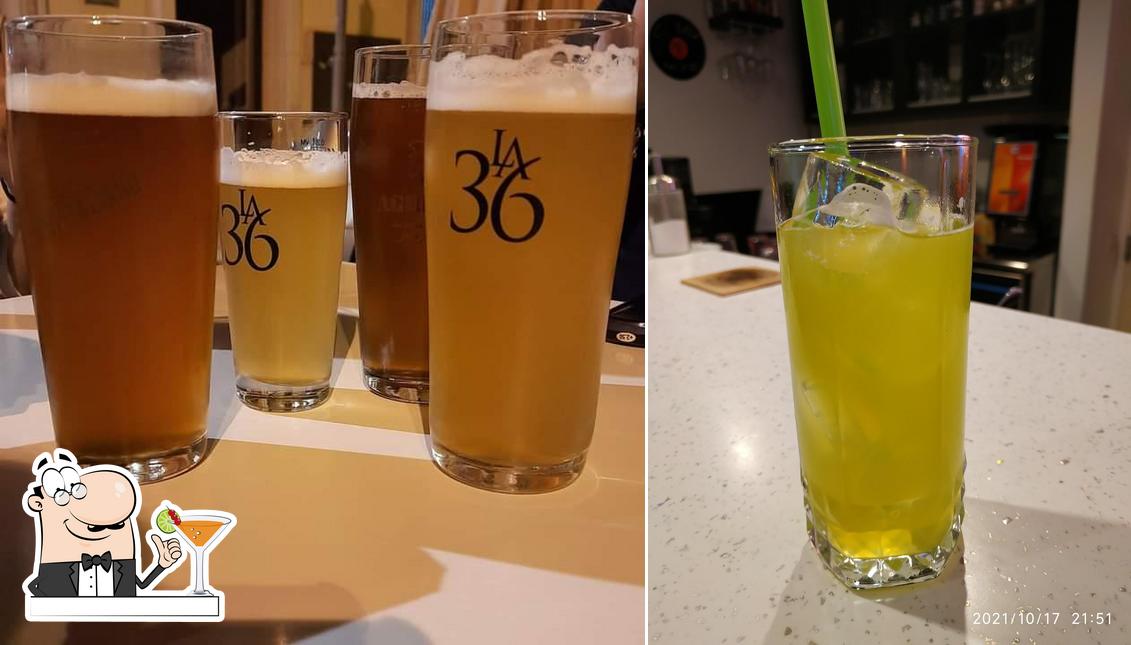 Prenditi un drink dal menu