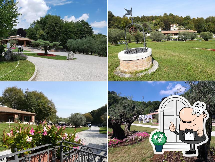 Goditi la vista dall'area esterna di Il Rovere