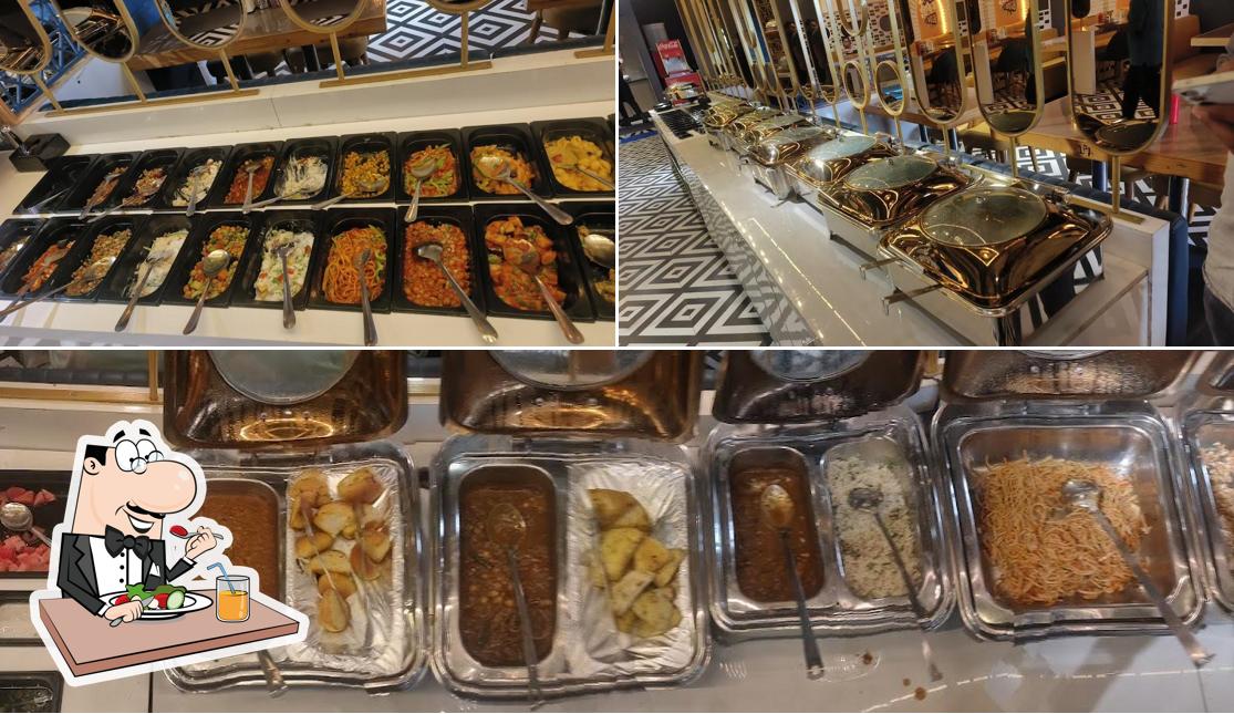 Food at Papa Louies Pizza Rajkot