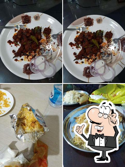 The interior of Raja Rani Ruchulu Restaurant