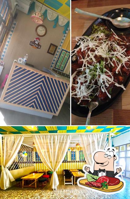 Beef carpaccio at Cafe One 2 ka 4