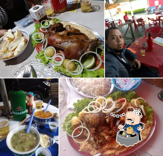 Platos en Bar do Índio