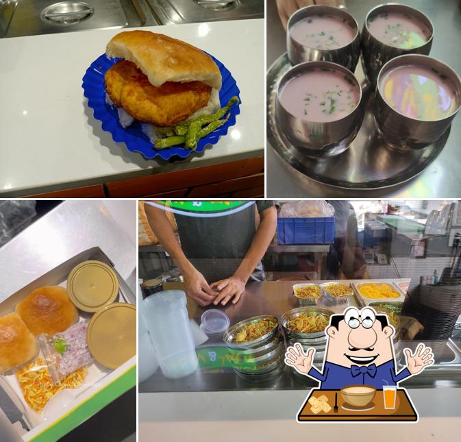 Vada pav at Ms Misal and Mr Vada